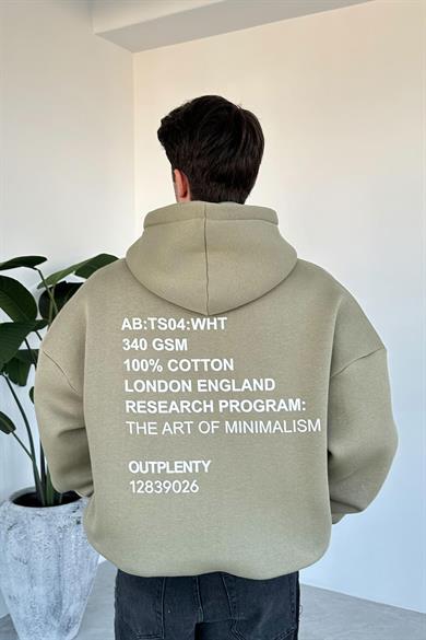 Soft Yeşil Research Oversize Sweatshirt