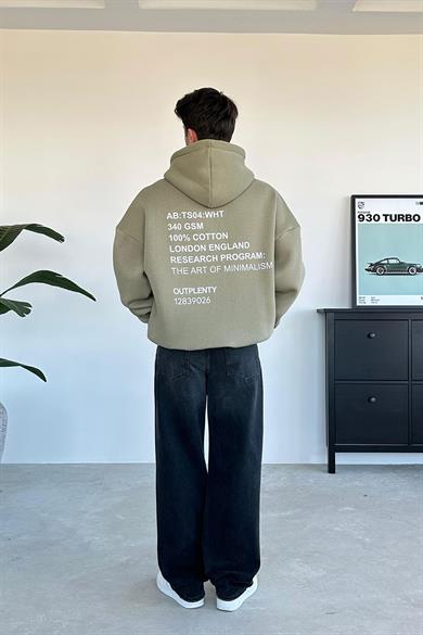 Soft Yeşil Research Oversize Sweatshirt