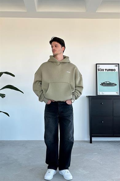 Soft Yeşil Research Oversize Sweatshirt