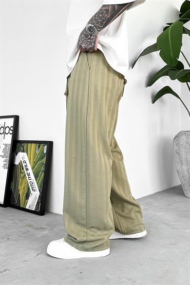 Soft Yeşil Soft Stride Baggy Pantolon