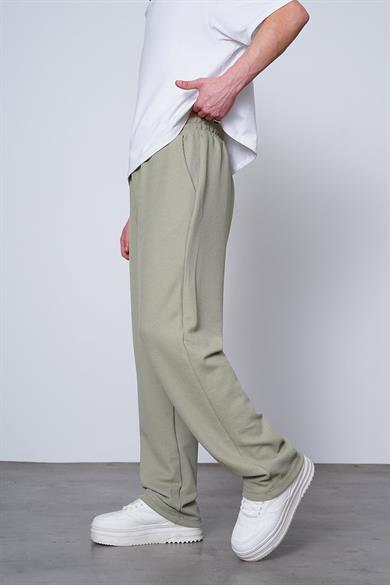 Su Yeşili Su Yeşili Fitilli Beli Lastikli B8 MH Baggy Pantolon