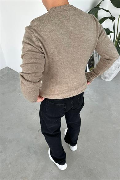 Taba Sılence Nakış Soft Relaxed Kazak