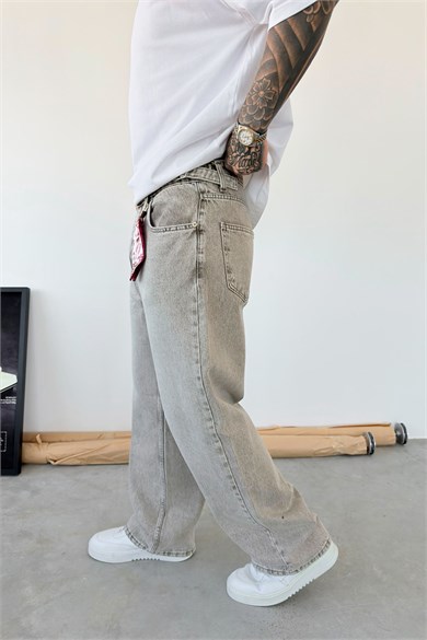 Taş Aksesuar Detaylı Baggy Pantolon