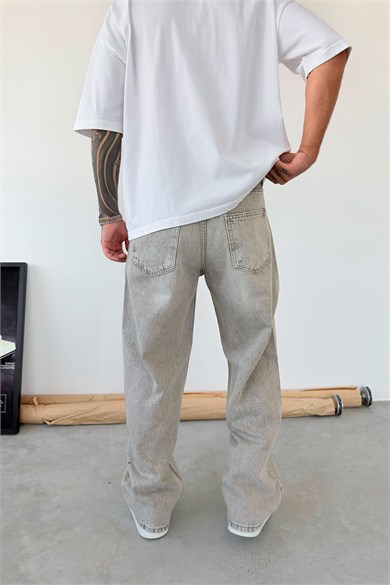 Taş Aksesuar Detaylı Baggy Pantolon