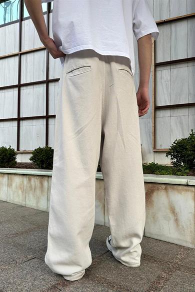 Taş Basic Bel İp Detay B2 Ekstra Bol CH Baggy Pantolon
