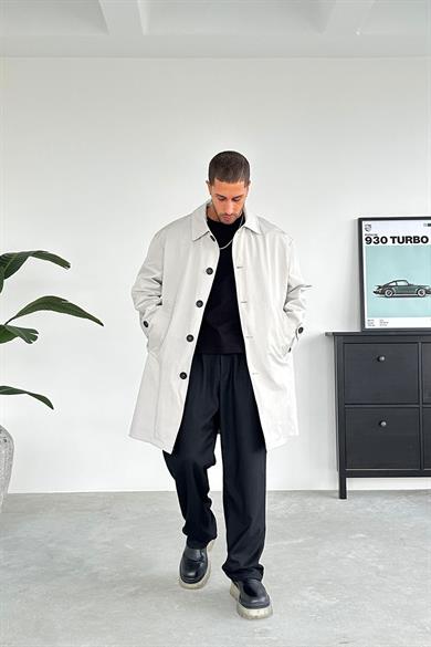 Taş Basic Oversize Trençkot
