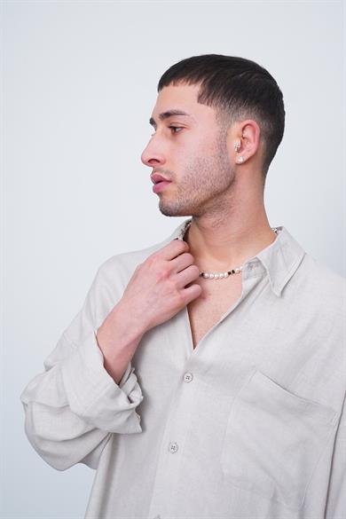 Taş Basic Uzun Kollu 1A CH Oversize Gömlek
