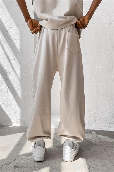 Taş Cozy Premium Çımalı Paça Lastik Eşofman