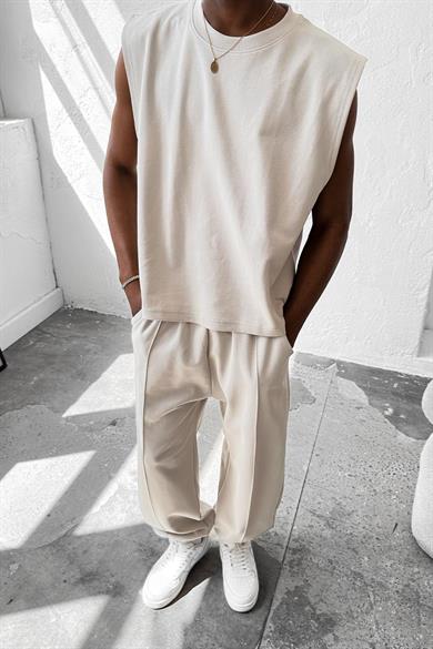 Taş Cozy Premium Çımalı Paça Lastik Eşofman