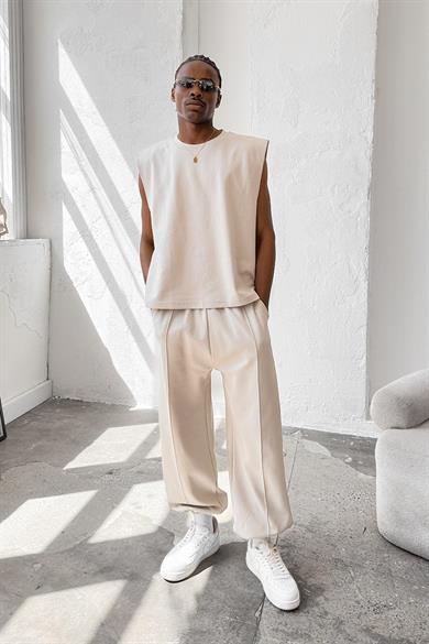 Taş Cozy Premium Çımalı Paça Lastik Eşofman