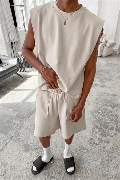 Taş Cozy Premium Pileli Şort