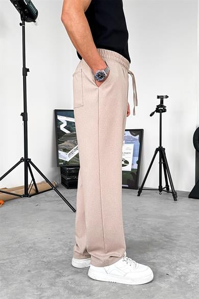 Taş Dokulu Soft Jogger Pantolon