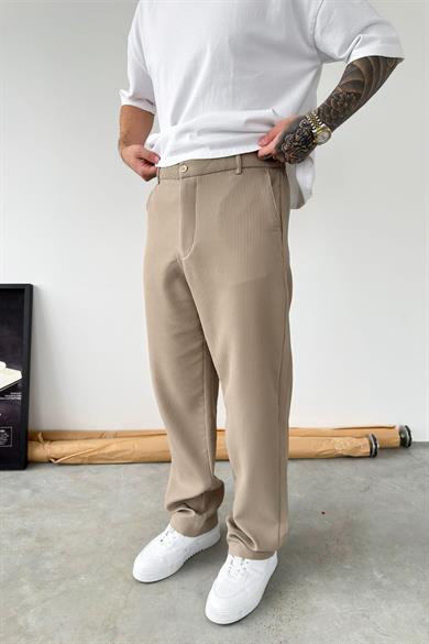 Taş Fitilli Baggy Pantolon