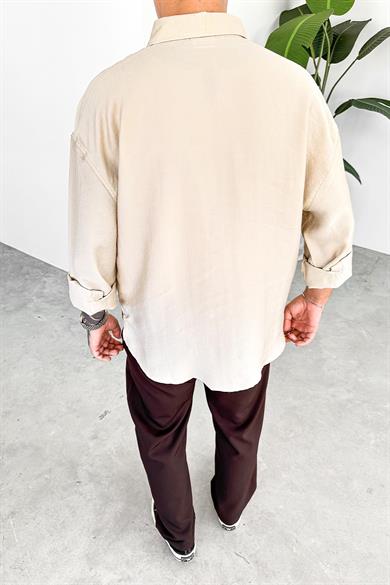 Taş Soft Premium Oversize Gömlek