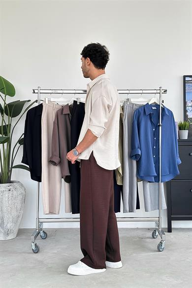 Taş Soft Premium Oversize Gömlek