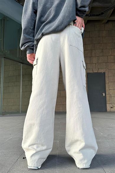 Taş Taş Kargo Cepli DL Ayarlanabilir Baggy Pantolon