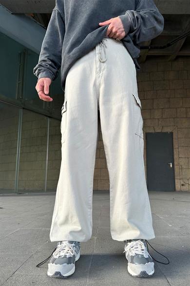 Taş Taş Kargo Cepli DL Ayarlanabilir Baggy Pantolon