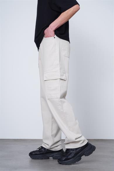 Taş Tasarım Kargo Cepli 01A DL Baggy Pantolon