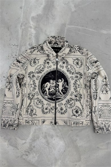 Taş Versailles Baroque Premium Baskılı Tasarım Ceket