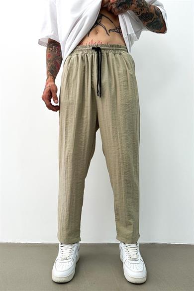 Toprak Açık Gri GRJ Paraşüt Relaxed Fit Pantolon
