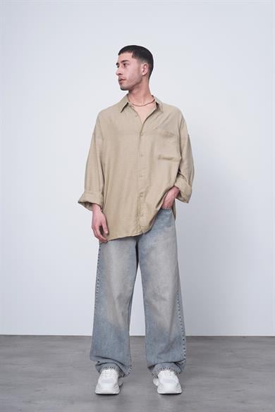 Toprak Basic Uzun Kollu 1A CH Oversize Gömlek