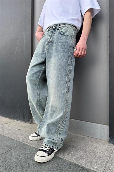 Vintage 90s Örme Detay GO Ekstra Baggy Pantolon