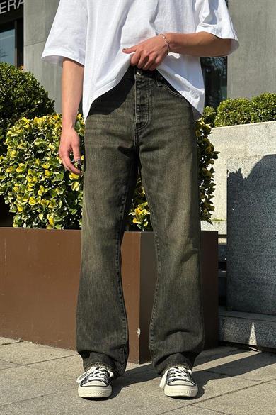 Vintage Dokulu 1E GD Baggy Pantolon