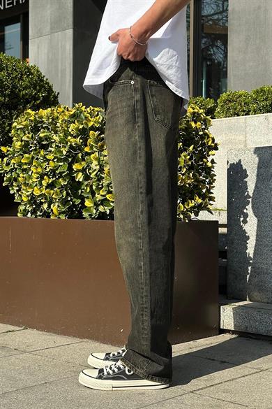 Vintage Dokulu 1E GD Baggy Pantolon