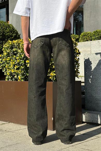 Vintage Dokulu 1E GD Baggy Pantolon