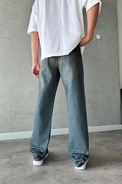 Vintage Mavi R14 DL Baggy Pantolon