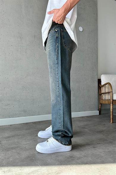 Vintage Mavi R14 DL Baggy Pantolon