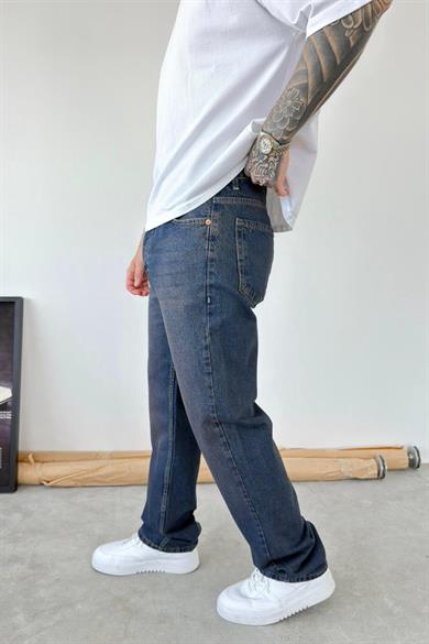 Vintage Mavi Soft Degrade Baggy Pantolon