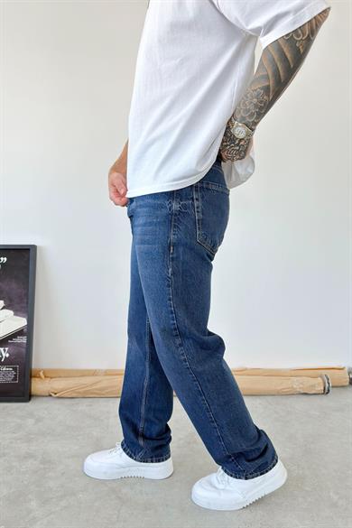 Vintage Mavi Soft Degrade Baggy Pantolon