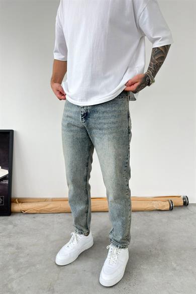 Vintage Mavi Soft Degrade Boyfriend Pantolon