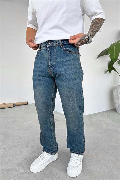 Vintage Mavi Soft Degrade Premium Baggy Pantolon