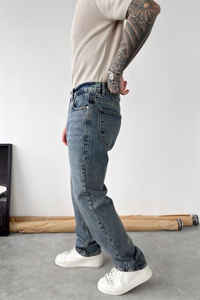 Vintage Mavi Soft Degrade Regular Pantolon