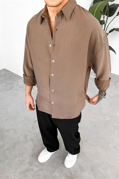 Vizon Soft Premium Oversize Gömlek