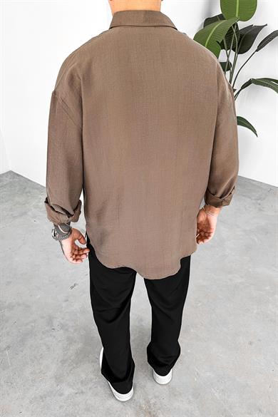 Vizon Soft Premium Oversize Gömlek
