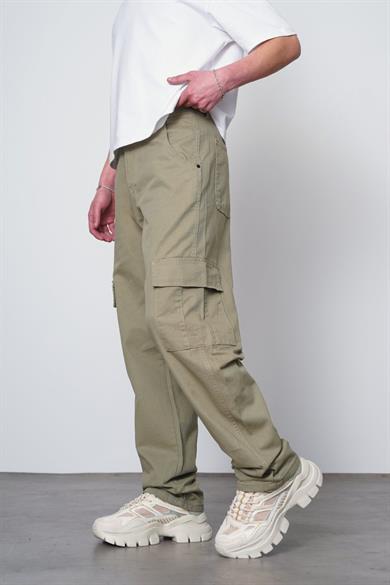 Yeşil Kargo Cepli V7 DL Baggy Pantolon