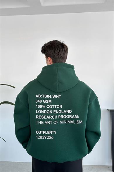 Yeşil Research Oversize Sweatshirt