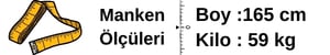 Manken ölçü