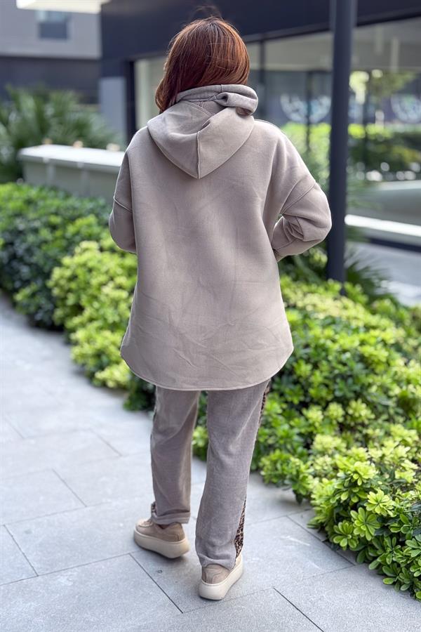 Basic Kısa Polar Kaban Bej Renk