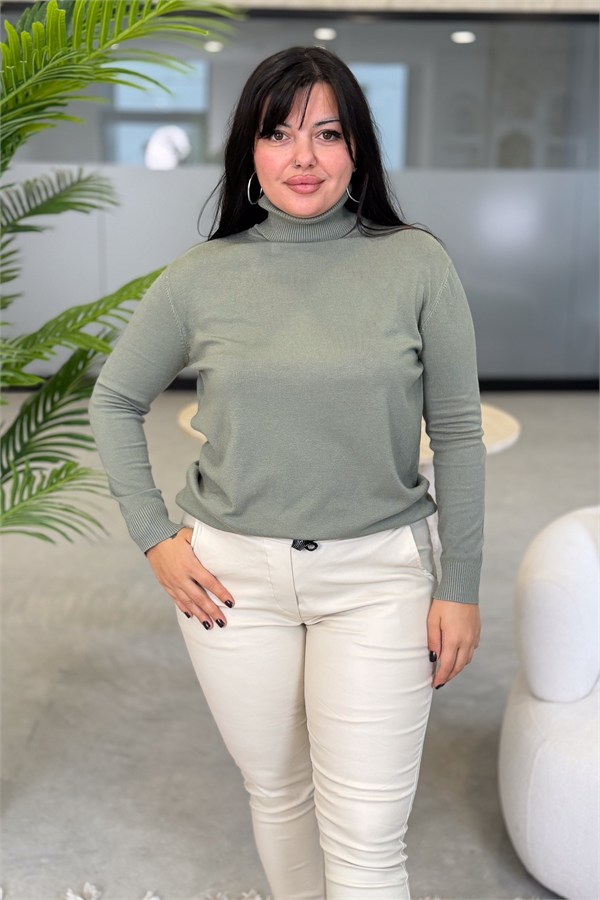 Modal Kumaş Balıkçı Triko Çağla Renk