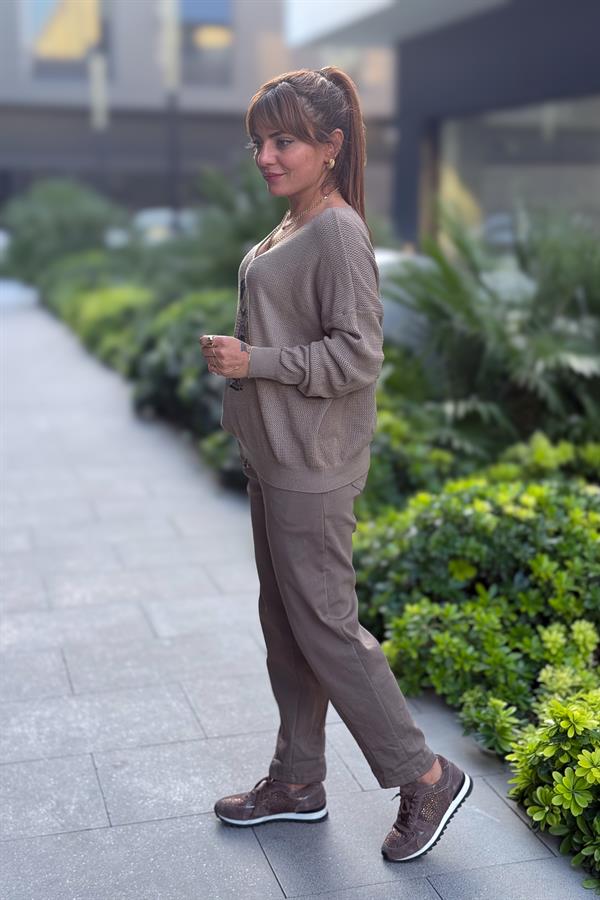 Teddy V Yaka Triko Vizon Renk