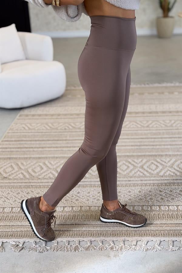 Toparlayıcı Tayt Vizon Renk