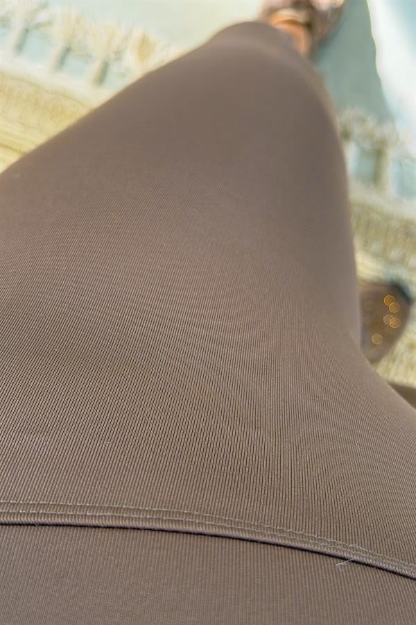 Toparlayıcı Tayt Vizon Renk