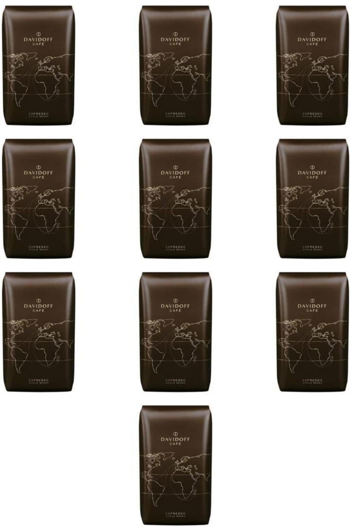 Davidoff Café Espresso Çekirdek Kahve 500 gr x 10 Adet