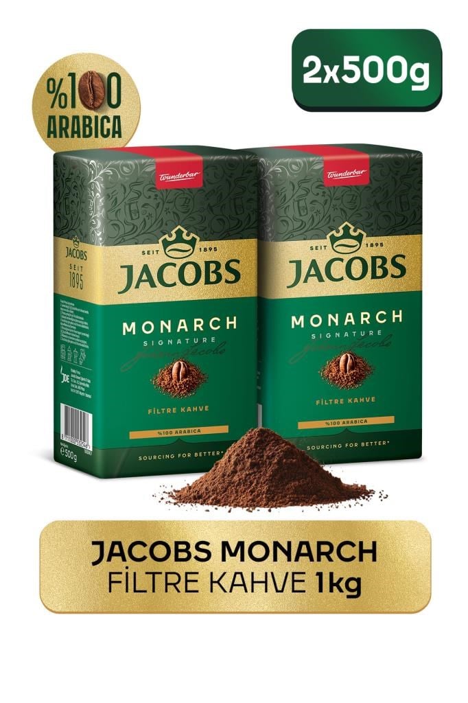 Monarch Filtre Kahve 500 gr X 2 Adet