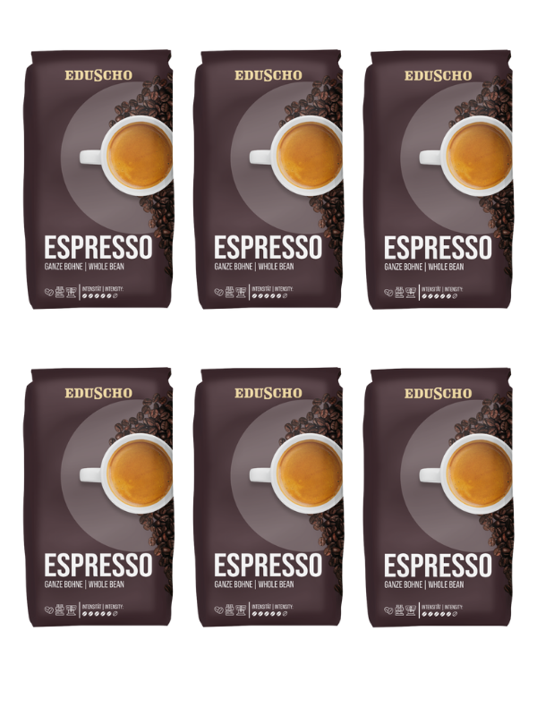 Tchibo Eduscho Espresso Profesional Çekirdek Kahve 1 kg x 6 Adet
