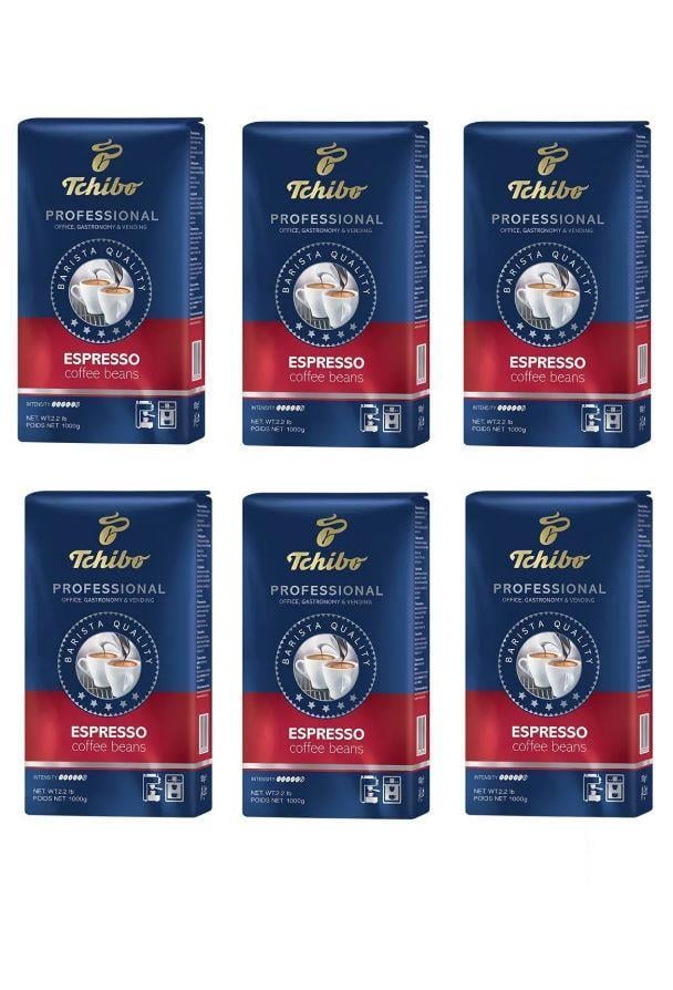 Tchibo Profesional Espresso Çekirdek Kahve 1 Kg x 6 Adet